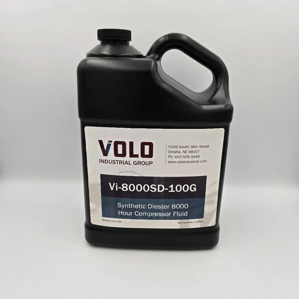 Vi-8000SD-100-G - Synthetic Diester 8000 Hour Compressor Lubricant - Grade 100 - 1Gal
