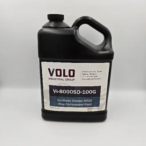 Vi-8000SD-100-G - Synthetic Diester 8000 Hour Compressor Lubricant - Grade 100 - 1Gal