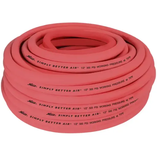 1/2" Ultra Lightweight Rubber Hose, Bulk Hose w/ No Ends - 100Ft
