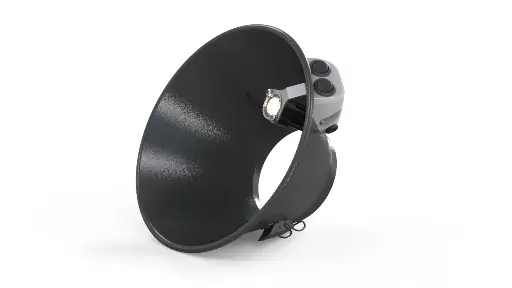 [Movex Black Conical Hood - PK-200] Movex Black Conical Hood - PK-200