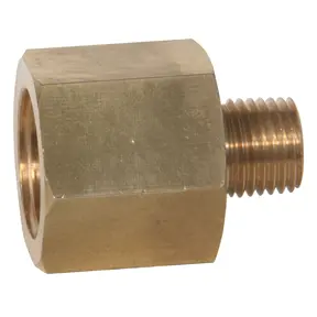1/2 FPT x 3/8 MPT Reducing Extender Adapter 