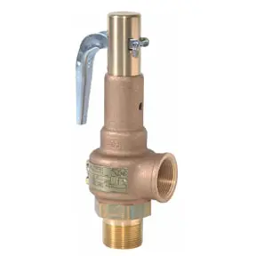 [19MED-150] 3/4 x 1" ASME Safety Valve Hard Seat 150 PSI 626 SCFM - 19MED-150