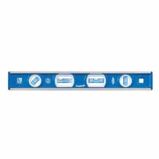 True Blue Magnetic Tool Box Levels, 12 in, 4 Vials